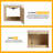 24" Wall Mounted Bathroom Vanity with Ceramic Sink, Single Door Cabinet-2016966480-2045707254