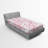 Microfiber Flower Fitted Sheet-89088359-42103133