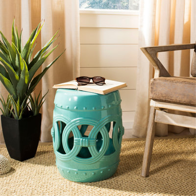 Tabouret de jardin en céramique Bartlesville
