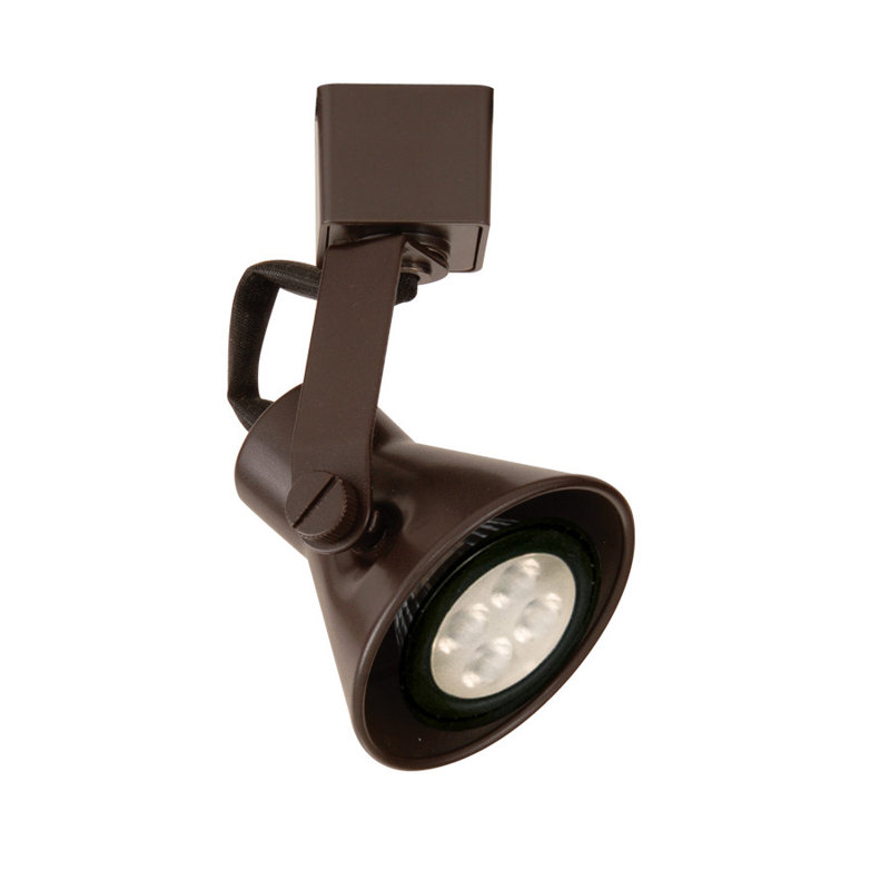 Line Adjustable Track Head, Halo Series, Dark Bronze