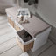 Hudson Oaks Entryway Bench with Baskets-115186081-139382177