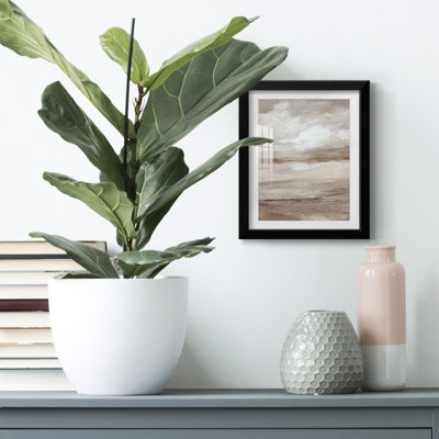 Neutral Dunes -Framed Print