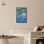 «Lily Lagoon I», art moderne classique sur toile par Art Remedy-115022135-115022137