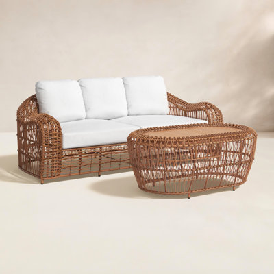 Alyshia 3-Person Patio Seating Group