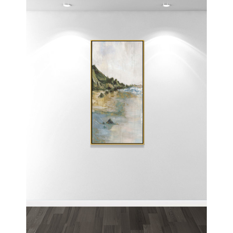 «Cordoba Tide’s Edge» par, H 49,5 po x l 25,5 po, Doré