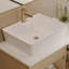 Petit meuble-lavabo flottant simple 31,5 pouces avec vasque en céramique-1919821095