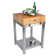 Cucina LaForza Prep Table with Butcher Block