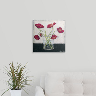 « printed i », chariklia zarris, reproduction d’art Modern Poppies