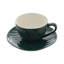 Mahershala Stoneware Espresso Cup and Saucer