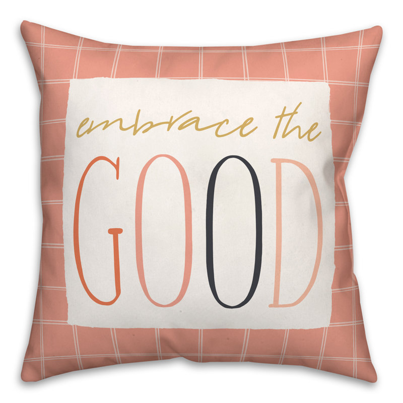Plaid Throw Pillow
