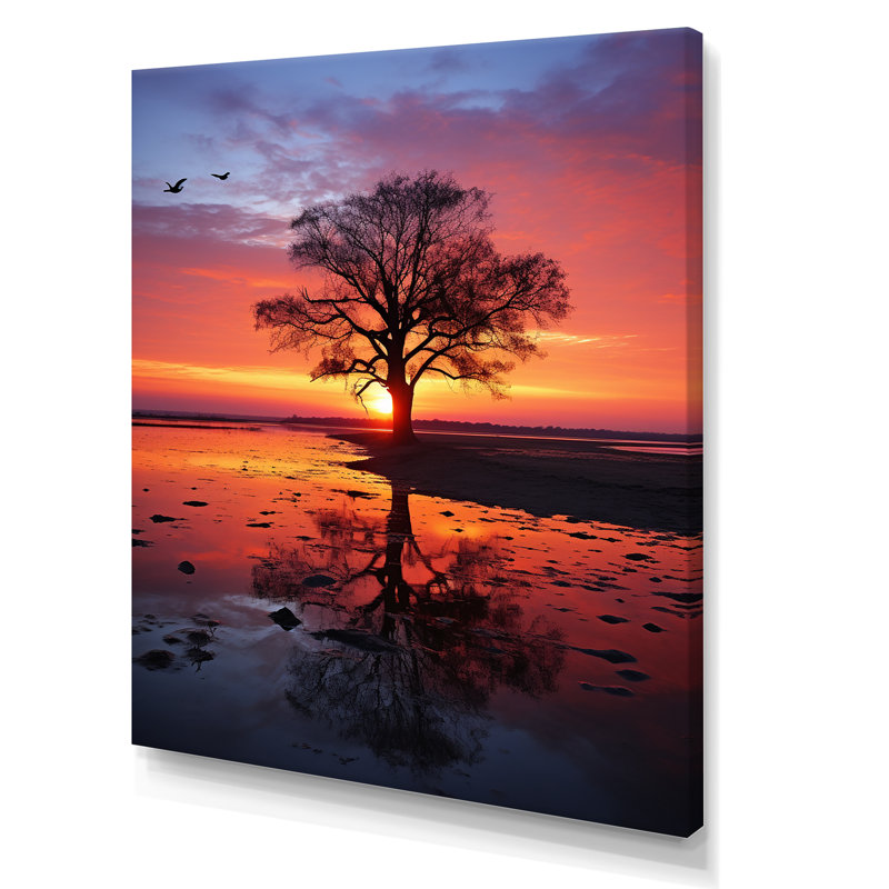 «Mabyn Sunrise Morning Serenade II», reproduction sur toile, H 32 po x l 16 po x P 1 po, Toile tendue