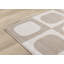 Tapis beige à pois crème Trinesha-1617716559