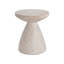 Table d'appoint d'extérieur / d'intérieur en béton léger