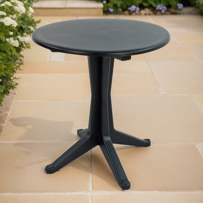 Tivoli Plastic Bistro Table, Anthracite