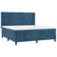 Keyan Velvet Bed with Mattress-1704318398-1704318386