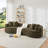 Modern Cloud 4-Seater Sectional Curved Sofa-2016610936