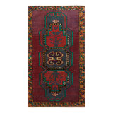 One-of-a-Kind 1'8" X 3'0" Hand Knotted Area Rug