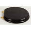 Siège de toilette rond en chêne massif Designer-16049405-16049399