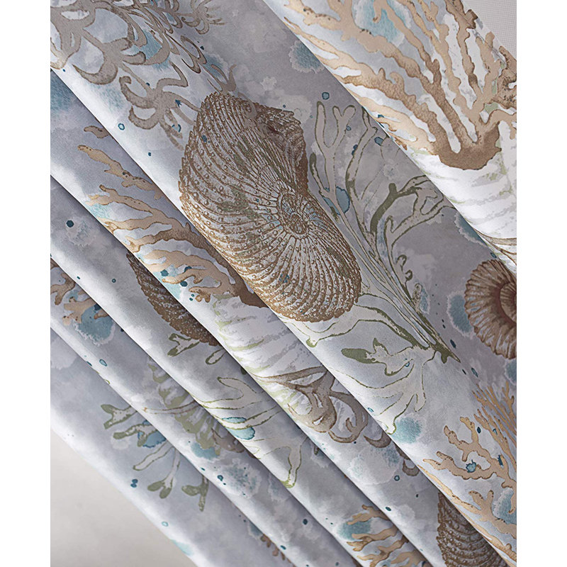 Rideau de douche simple classic escargot Winder