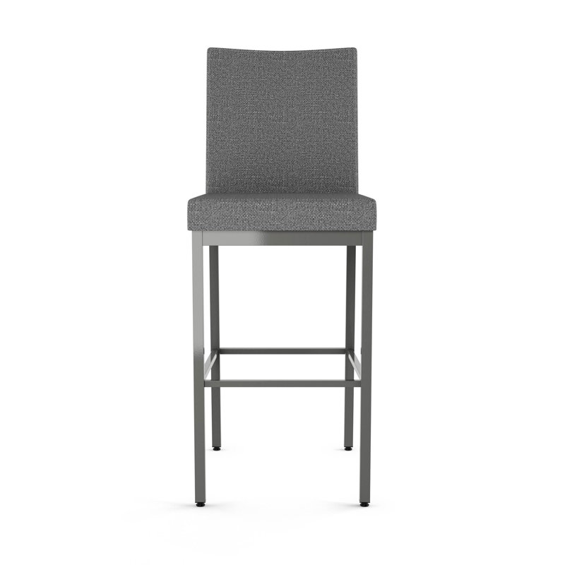 Tabouret de bar et de comptoir Driggers, Gris, Tabouret de bar (siège d'une hauteur de 30 po), Gris