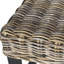 Tabouret décoratif en bois massif Willow