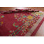 Tapis oriental en laine à teinture végétale Art Deco noué à la main 9 x 14