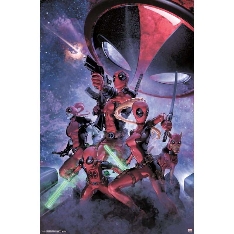 Deadpool-impression sur papier familial