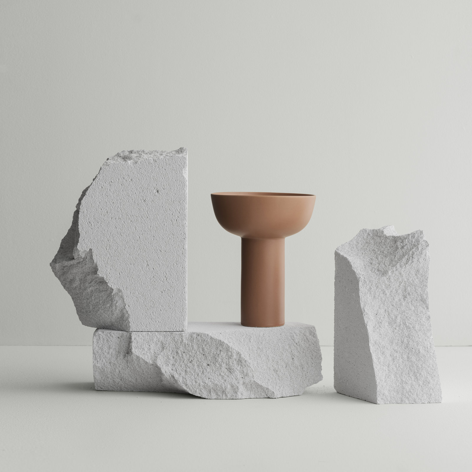 MIYABI Ceramic Table Vase, Terracotta