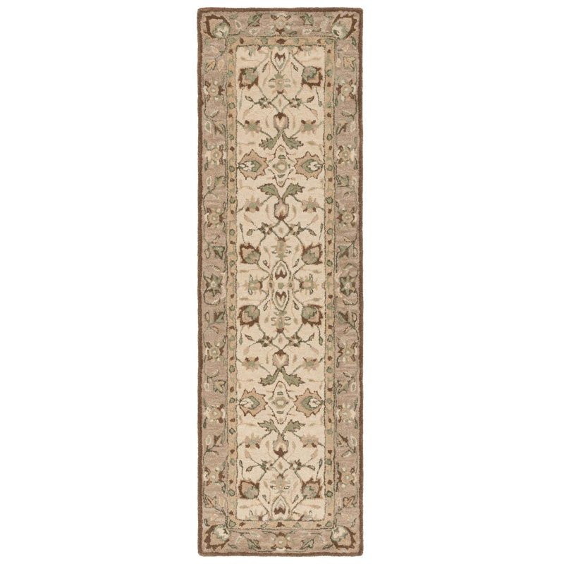 Desmonde Hand Tufted Wool Oriental Rug, Runner 2'3" x 8'