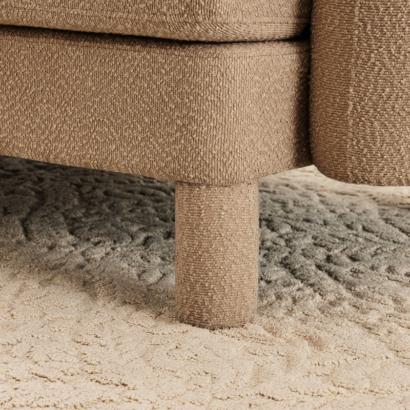 Causeuse en polyester Ultimate Comfort au design moderne pour les espaces de vie