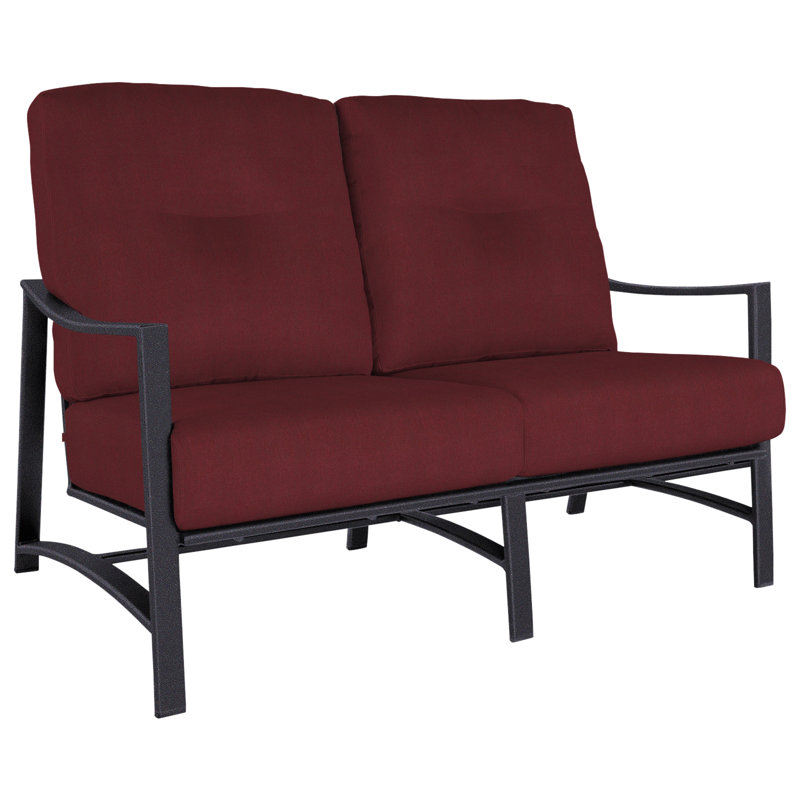 Avana Outdoor 2 - Seat Loveseat, Graphite, Harris Stone