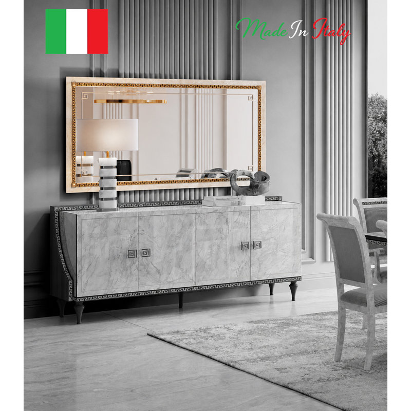 Infinity Rectangle Solid Wood Mirror