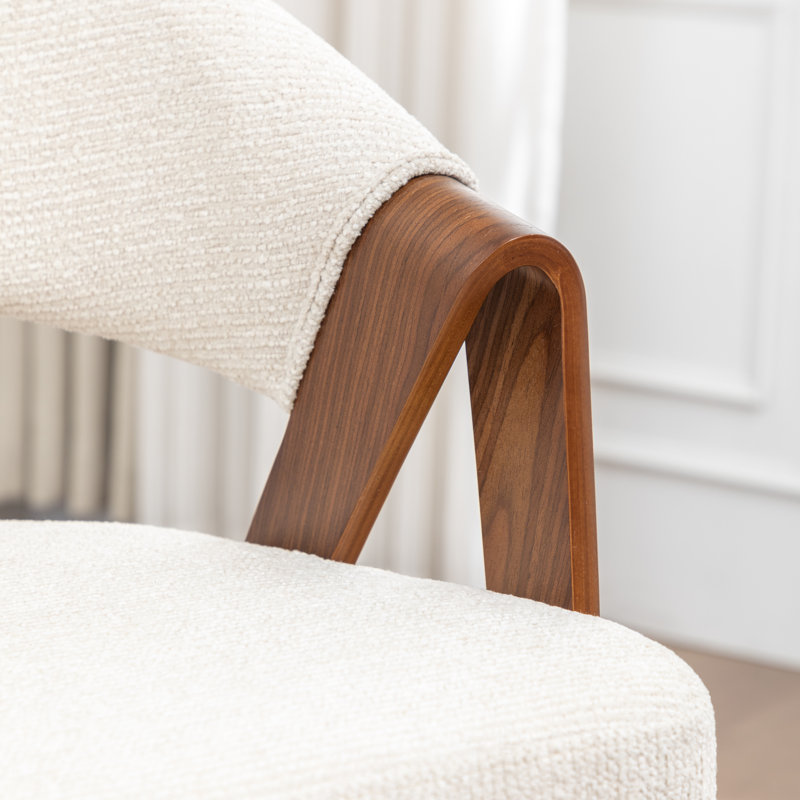 Chaise rembourrée Providence, Beige