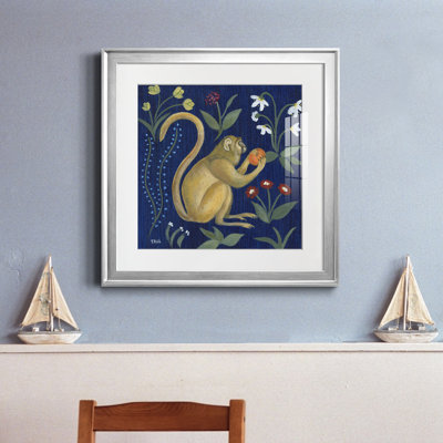 Venezia Monkey Garden I - peinture encadrée