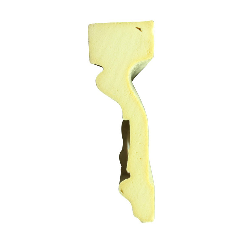 Primed White Ornate Urethane Crown Moulding 94" Length