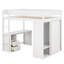 Lit mezzanine avec tiroirs Jaslena Kids-2140910221-2140910220