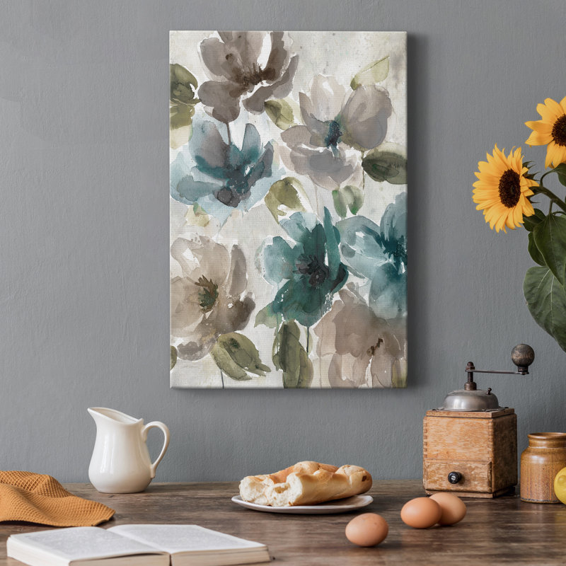 " Topaz Garden I ", 60" H x 40" W x 1" D