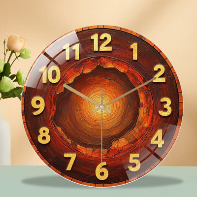 Horloge murale en bois