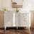 54" European Double Bathroom Vanity with Marble Countertop and Ceramic Sink-1821826114