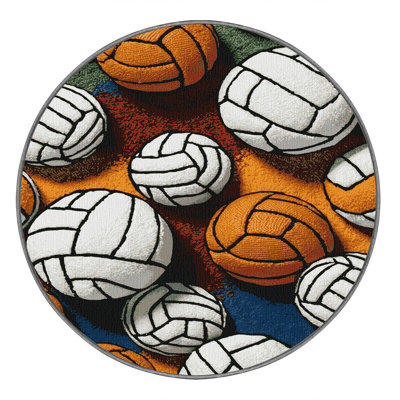  Tapis lavable de sport de volleyball