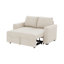 Canapé-lit avec lit escamotable et méridienne beige-1736333540
