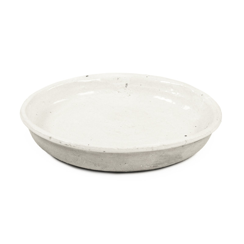 Manistee Stoneware Decorative Plate, 3" H x 18" W x 18" D