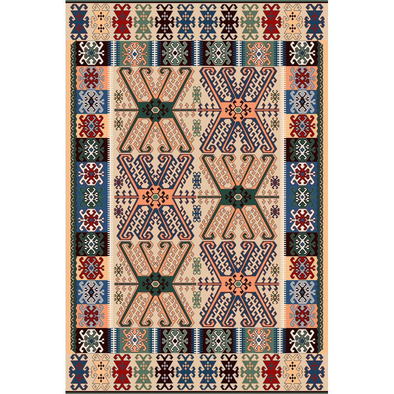 Premium 3D Printed Area Rug, 5.2 x 7.5 Feet, 100% Polyester, 650 g/m² | Antibacterial, Non-Slip PVC Dot Underside, Machine Washable | Ideal for Living Room, Bedroom & Home Decor, Soft Pile Height: 0.3 Inches
