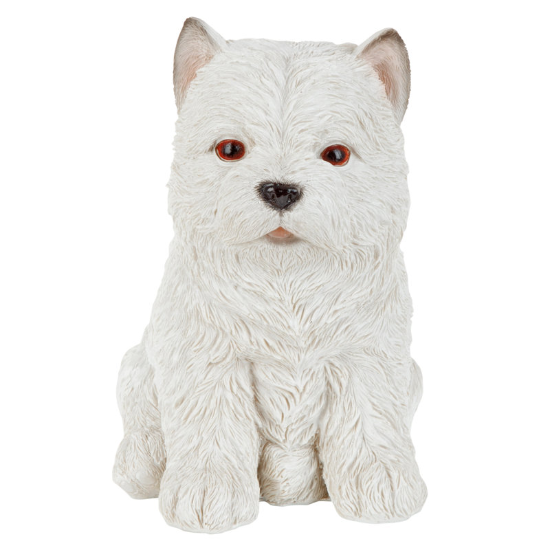 Statue pour chien à l’chiot de la malte partner