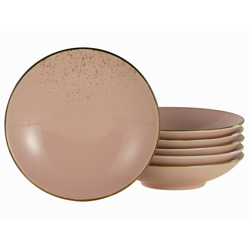 Rosé, Suppenteller 6-tlg, NATURE COLLECTION