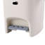 8L Foot Pedal & Press-to-Open Cream White Trash Bin-234158185