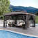13 Ft. W X 11 Ft. D Steel Patio Gazebo