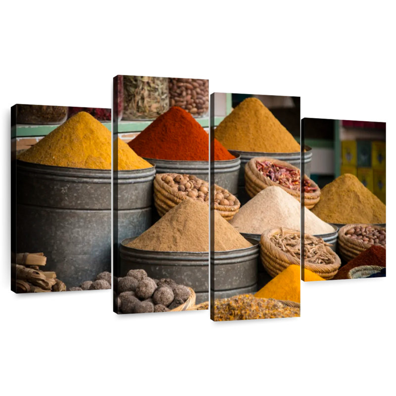 Yarlin Moroccan Souk Spices, 27" H x 43" W