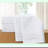Luxury Silky Soft 1500 Thread Count Embroidered Pillowcase Set - Wrinkle & Fade Resistant, High Quality 2-Piece White Pillow Cover
