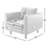 Gardena Modern Accent Chair